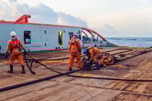 vessel-crew-preparing-vessel-for-static-tow-tanker-2023-11-27-05-32-44-utc
